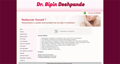 Desktop Screenshot of drbipindeshpande.com